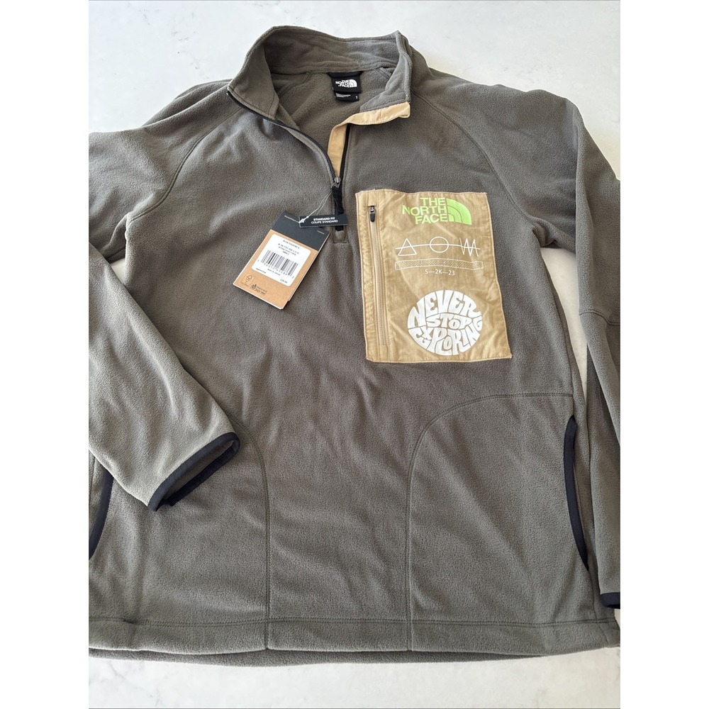 The North Face Men's S Trailwear Fantasy Ridge 1/2-Zip Fleece Pullover NF0A7USD